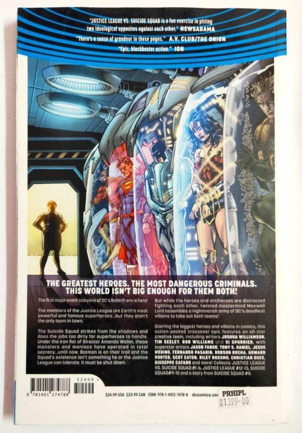 Justice League vs suicide squad DC comics rebirth buy online
