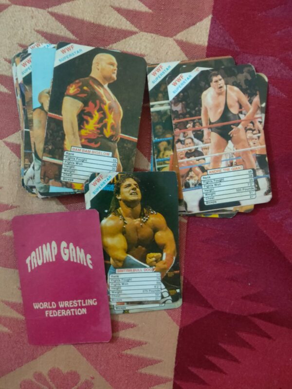 WWF trump cards 90s