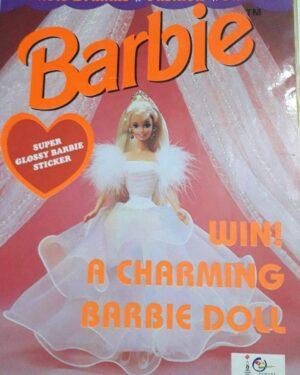 Barbie story book magazine