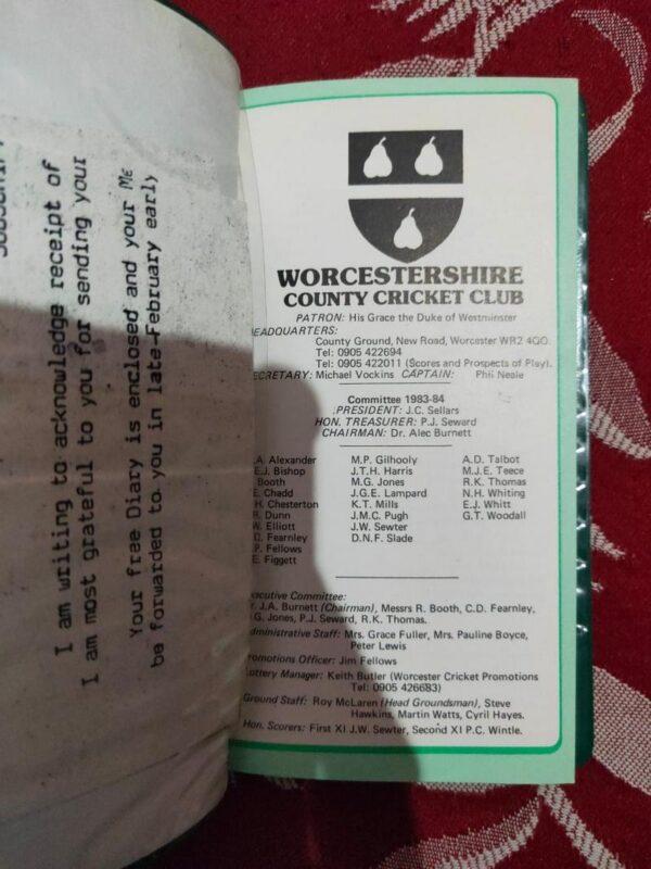 County Cricket Diary