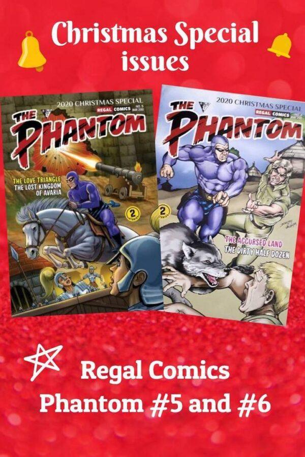 Phantom Regal Comics 5 and 6